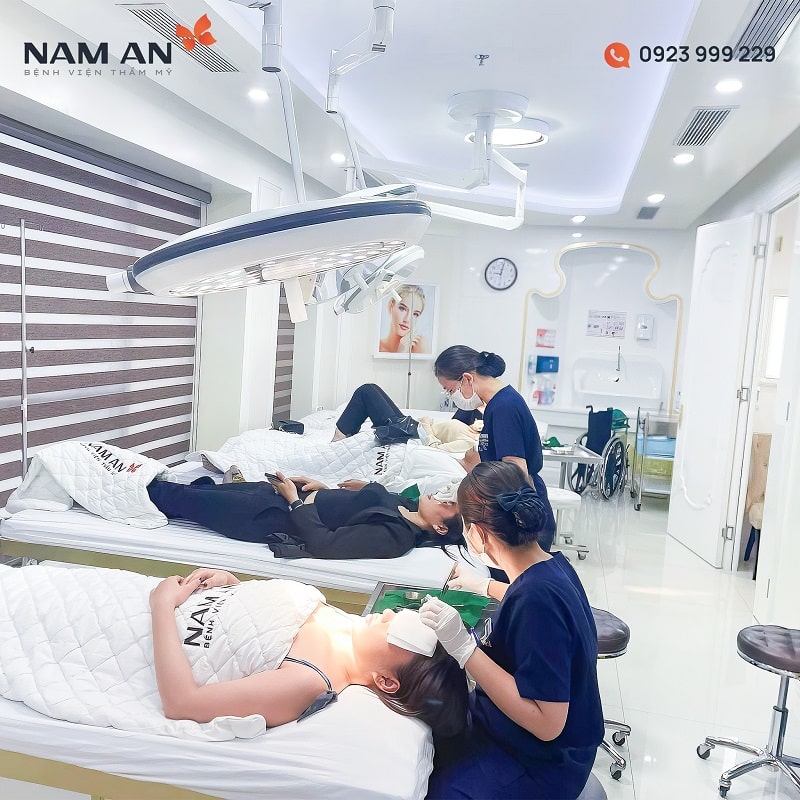 điều trị tàn nhang tại Bệnh viện thẩm mỹ Nam An