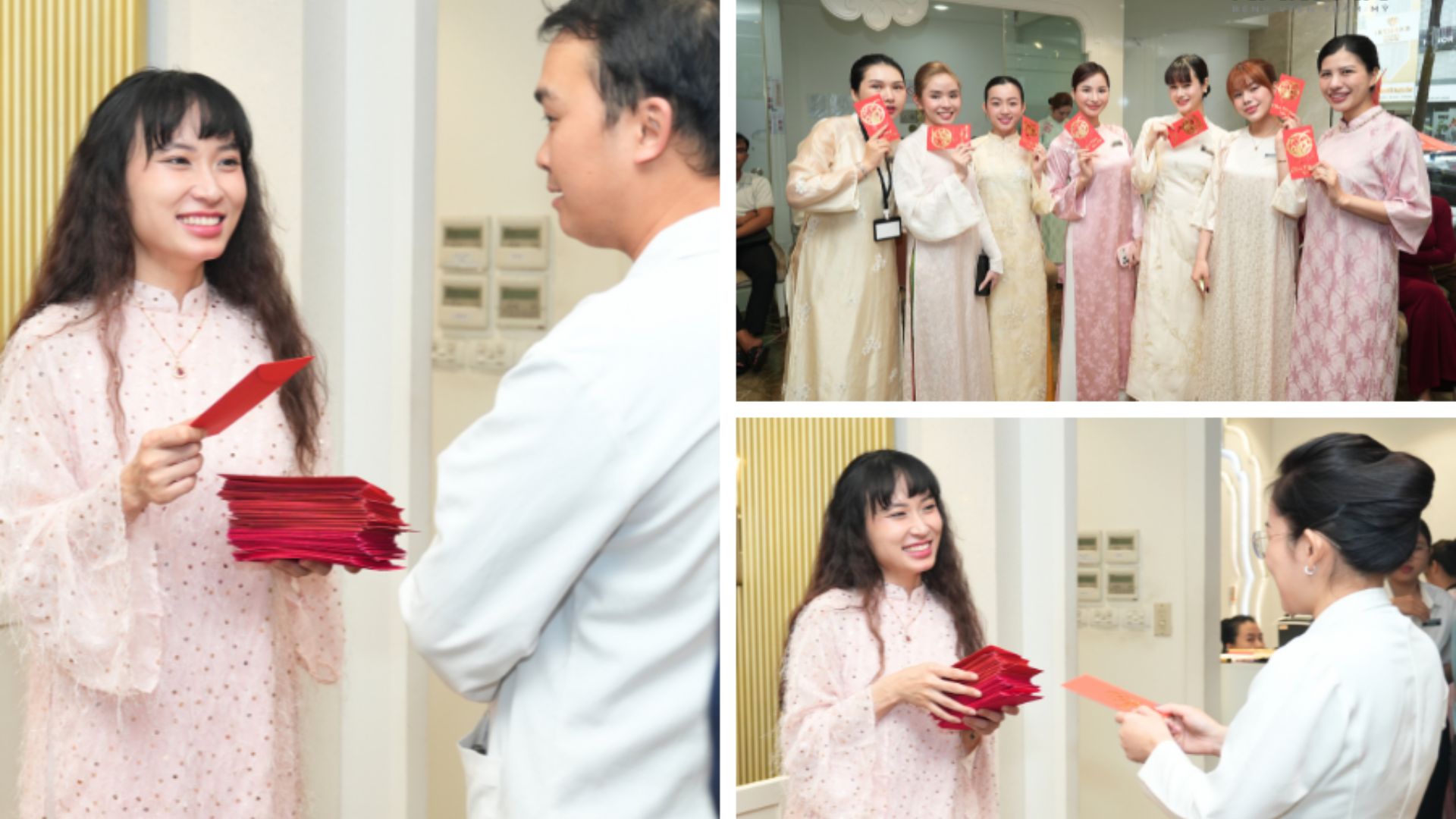 BVTM Nam An Tổ Chức Chợ Chữ Đầu Xuân, Phát Lì Xì (1)