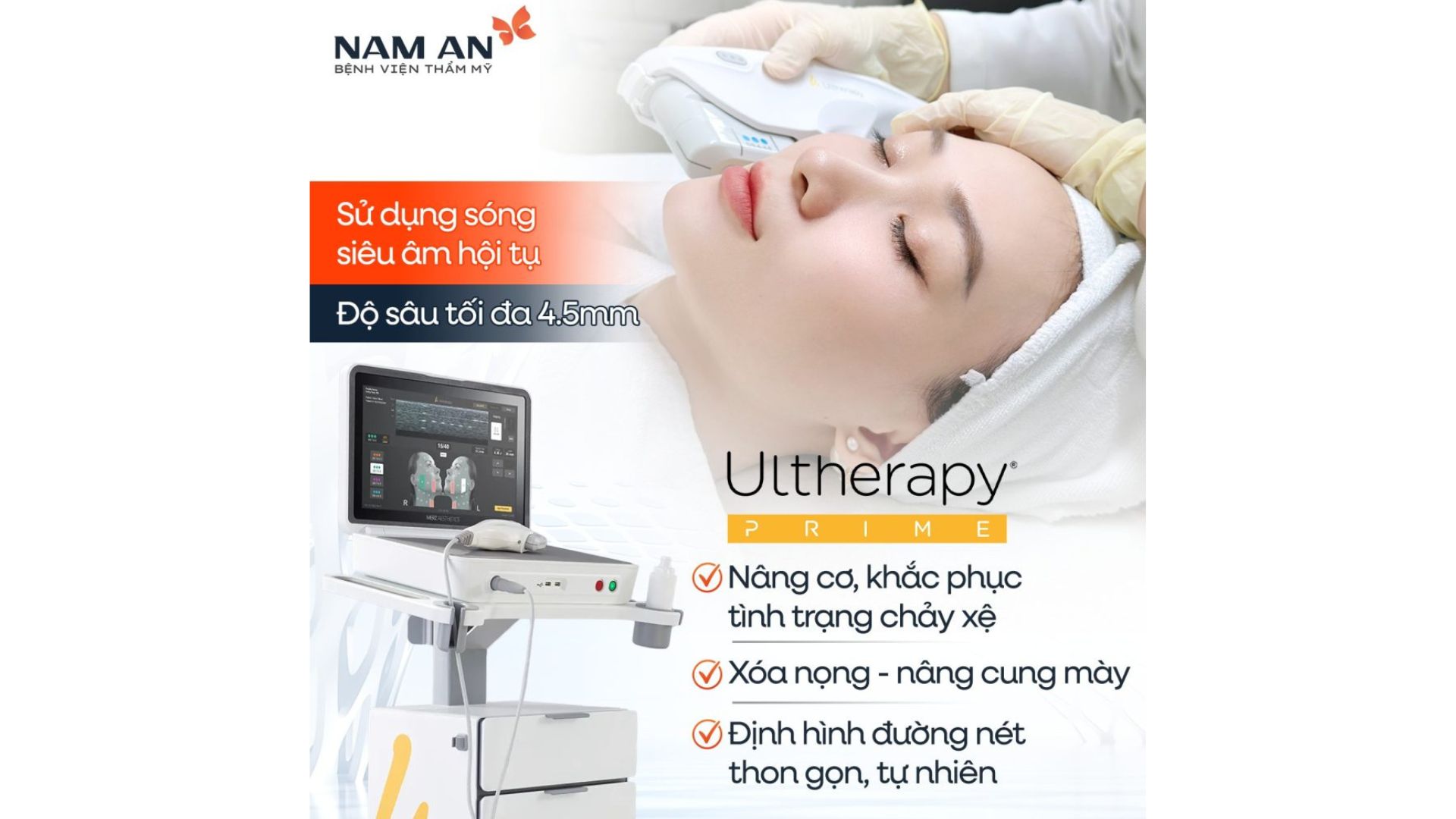 Căng Da Không Phẫu Thuật Với Ultherapy Prime Nam An (1)