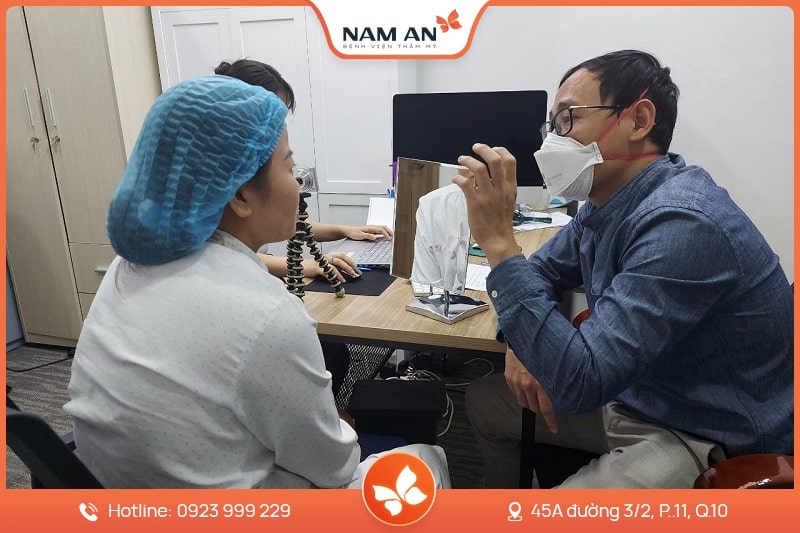 Chỉnh Sửa Mũi Hỏng Co Rút, Biến Dạng Tại BVTM Nam An