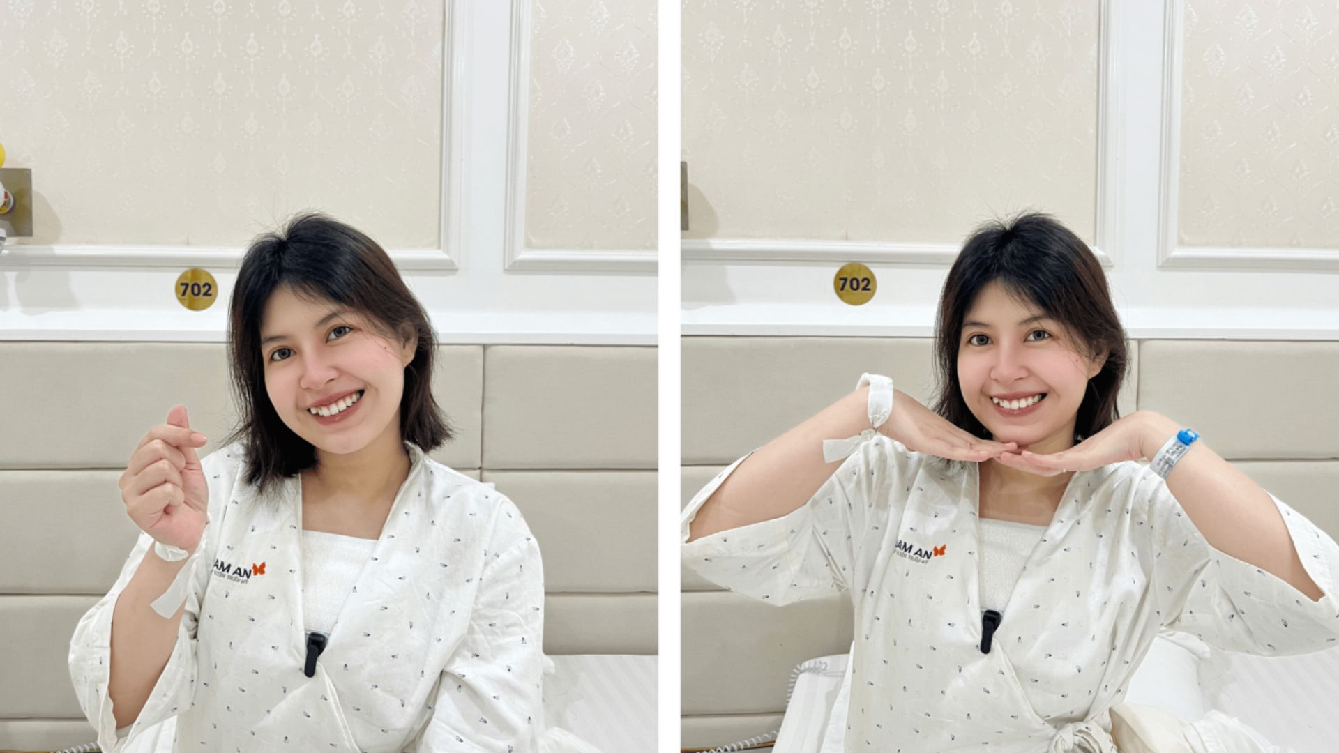 Màn lột xác vòng 1 sa trễ sau sinh của Tiktoker A Vy tại Nam An (4)