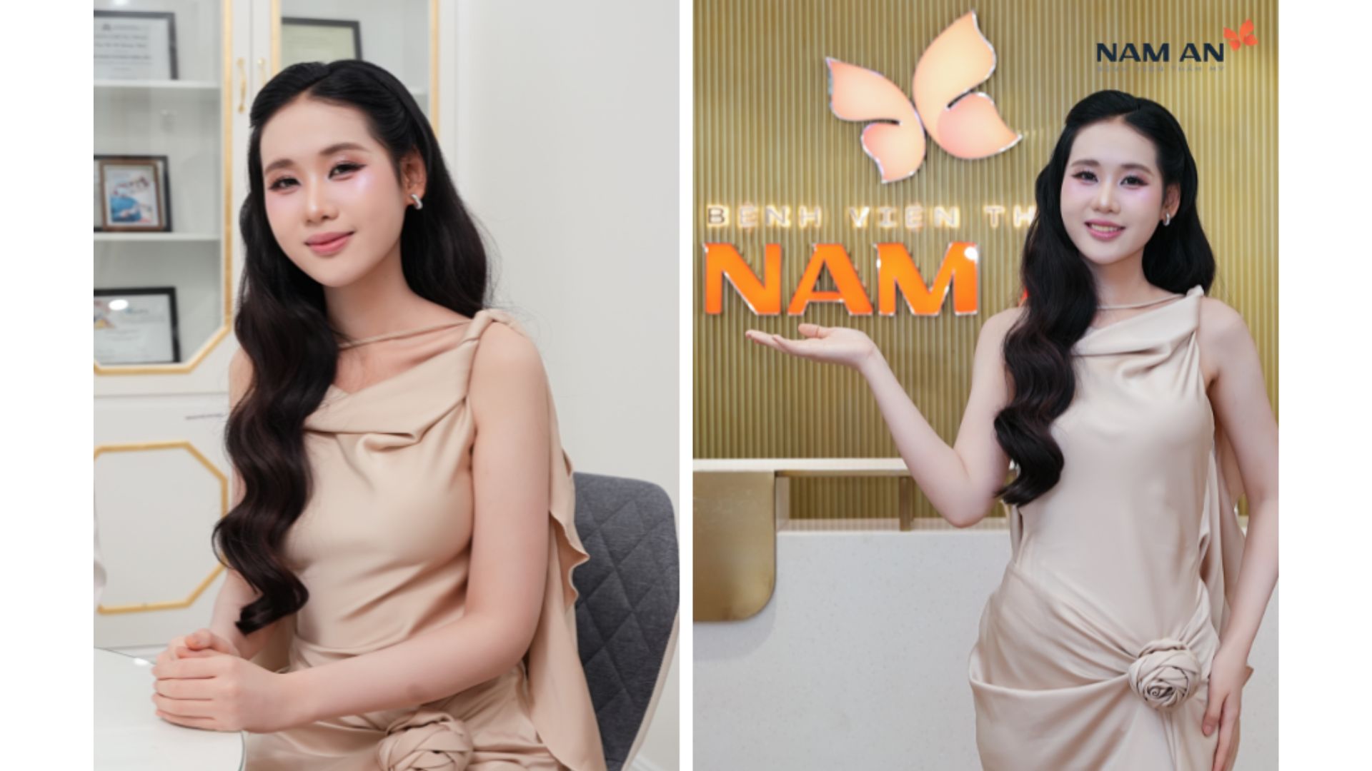 Top 3 Miss World Vietnam Tìm Hiểu Làm Đẹp Tại Nam An (1)