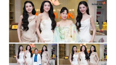 Top 3 Miss World Vietnam Tìm Hiểu Làm Đẹp Tại Nam An