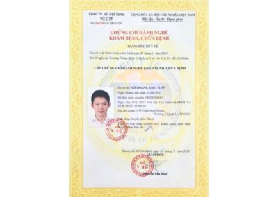2018_ Chứng chỉ hành nghề khám bệnh, chữa bệnh