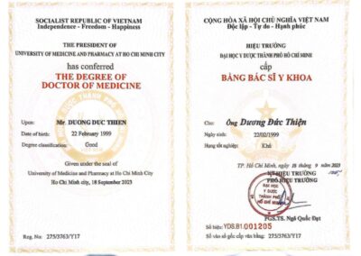 2023_ Bằng Bác sĩ Y khoa