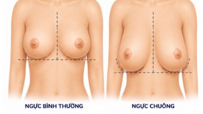 Ngực chuông nên nâng ngực các loại túi ngực nào?