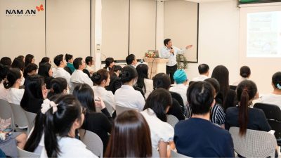 Bệnh viện Nam An tập huấn 5S, xây dựng môi trường làm việc khoa học