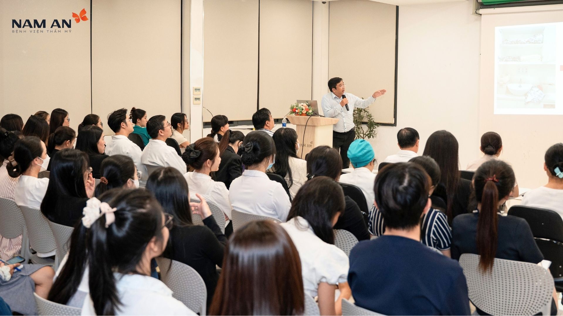 Bệnh Viện Nam An Tập Huấn 5S, Xây Dựng Môi Trường Làm Việc Khoa Học